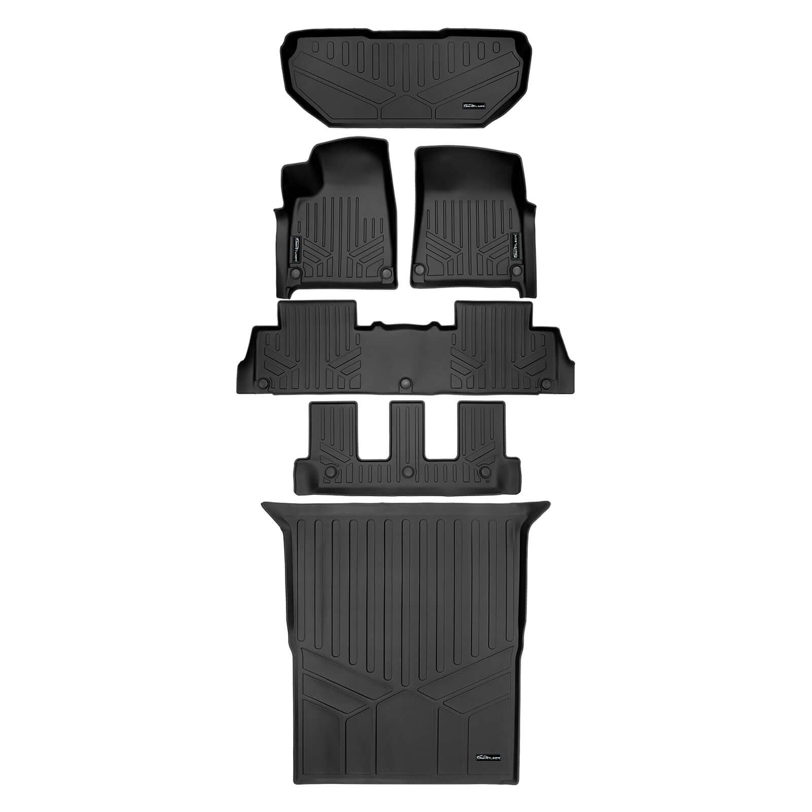 SMARTLINER Custom Fit Floor Liners For 2022-2024 Rivian R1S