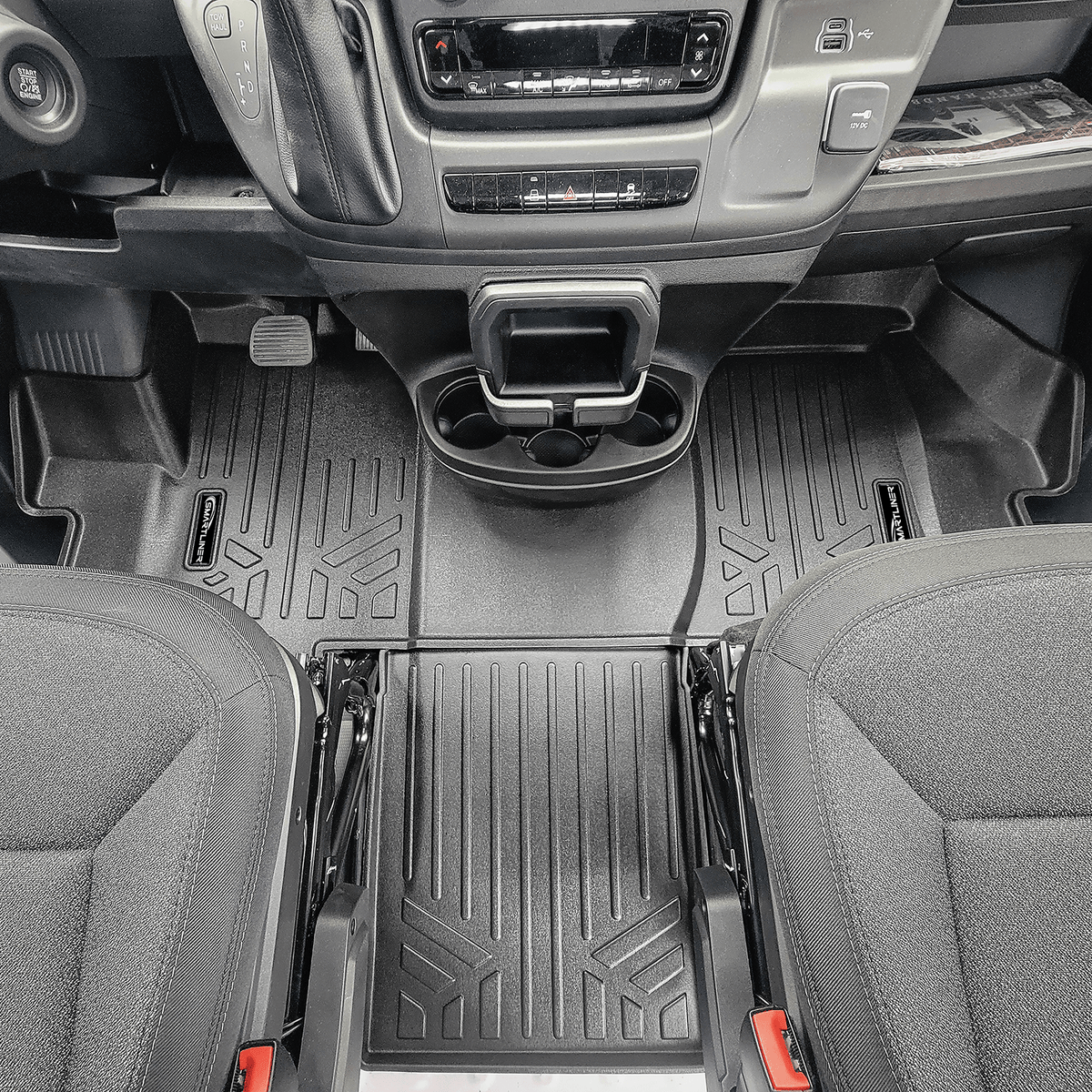 SMARTLINER Floor Liners for 2018-2026 RAM Promaster