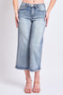 Women's High Rise Cropped Wide Leg
