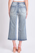 Women's High Rise Cropped Wide Leg