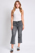 Women's High Rise Cropped Wide Leg