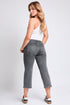 Women's High Rise Cropped Wide Leg