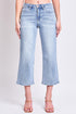 Women's High Rise Cropped Wide Leg
