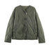 Women's Jacket Olive Green Quilted Liner BYMANYC ® New York SOHO KHAKI ONION QUILLED JACKET - New Collection