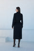 Alaska Classic Cashmere Blend Overcoat in Black
