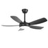 42 Inch Gladys Modern Black LED Ceiling Fan with Remote Control