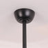 52" Dicken Modern Downrod Mount Reversible Crystal Ceiling Fan with Lighting