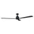 52" Zelda Industrial DC Motor Downrod Mount Reversible Ceiling Fan with Remote Control