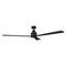 52" Zelda Industrial DC Motor Downrod Mount Reversible Ceiling Fan with Remote Control