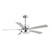 52" Vendome Industrial Downrod Mount Reversible Ceiling Fan with Lighting and Remote Control