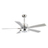 52" Vendome Industrial Downrod Mount Reversible Ceiling Fan with Lighting and Remote Control
