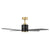 52" Ashby Industrial Satin Nickel DC Motor Ceiling Fan with LED Lighting and Remote Control