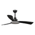 52" Bohemian Industrial DC Motor Downrod Mount Reversible Ceiling Fan with Lighting and Remote Control