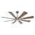 60" Oretha Windmill 8 Blade Led Indoor Oil Rubbed Bronze Ceiling Fan with Remote And Light Kit Included