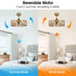 22" Kashmir Modern Glod Reversible Crystal Fandelier Ceiling Fan with Lighting and Remote Control