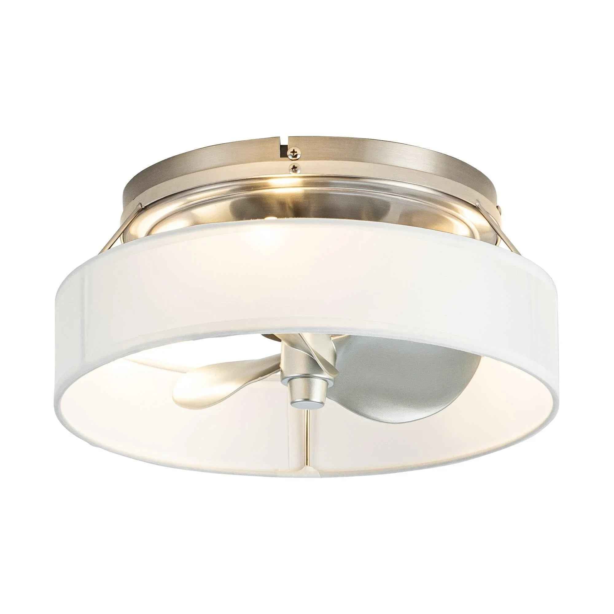 Vaczon 13" Modern Flush Mount Ceiling Fan
