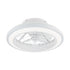20" Ikon Modern DC Motor Flush Mount Reversible Ceiling Fan with Lighting and Remote Control