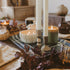 Cashmere and Vanilla Soy Candle - Cement Pumpkin Jar - 13.5 oz