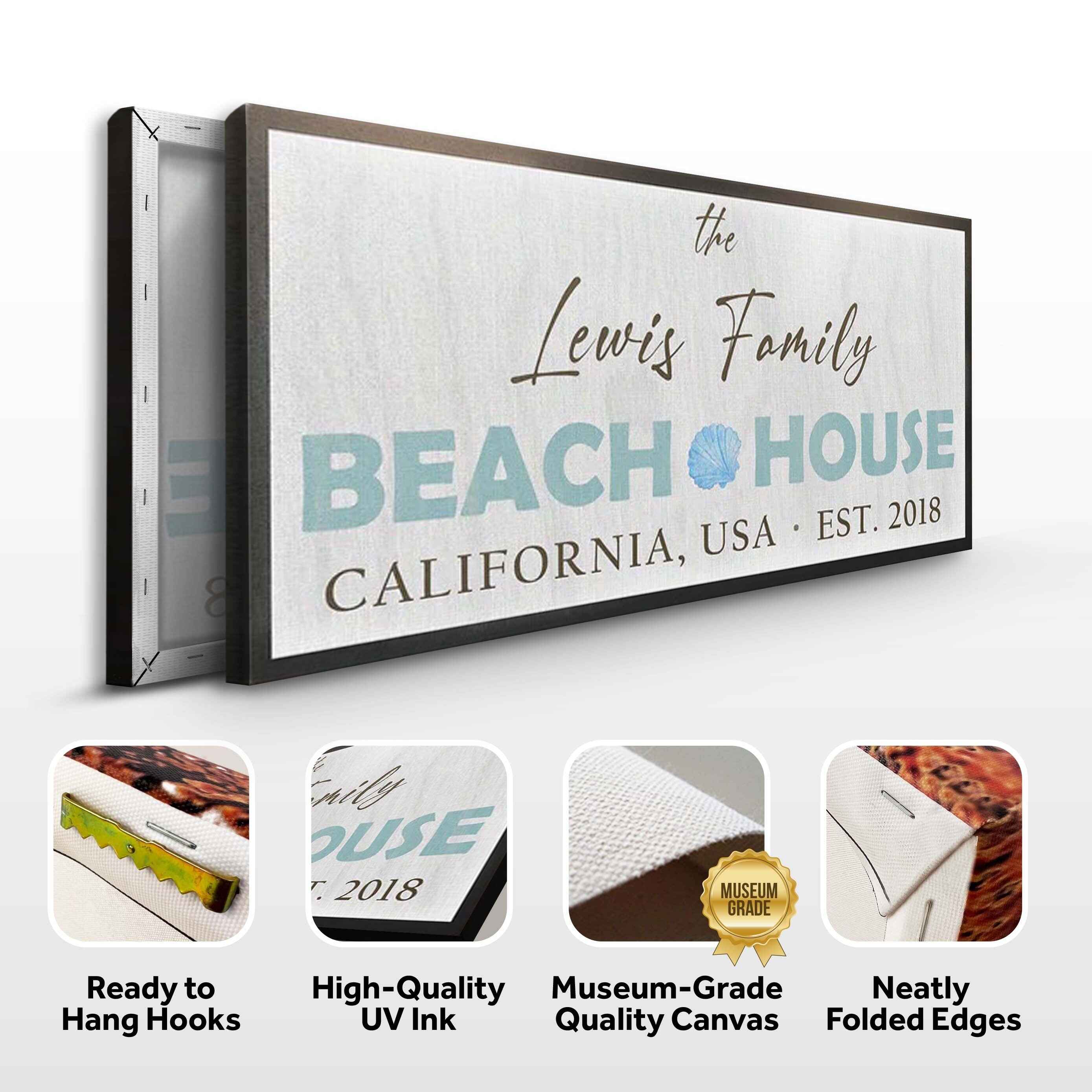Beach House Sign