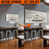 Upgrade Your 20x10 Inches 'Life is better on the Farm' (Style 1) Canvas To 48x24 Inches