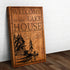 Welcome To Our Lake House Sign