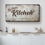 Family Kitchen Sign III