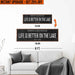 Upgrade Your 12x36 Inches 'Life Is Better On The Lake' (Style 3) Canvas To 16x48 Inches