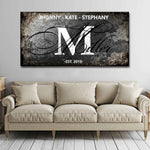 Family Sign XVIII
