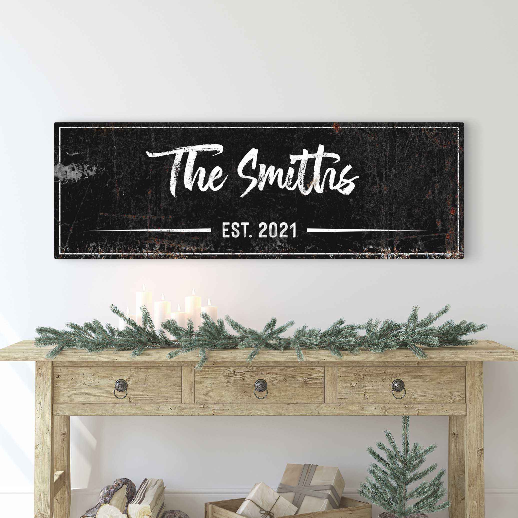 Family Rustic Sign II
