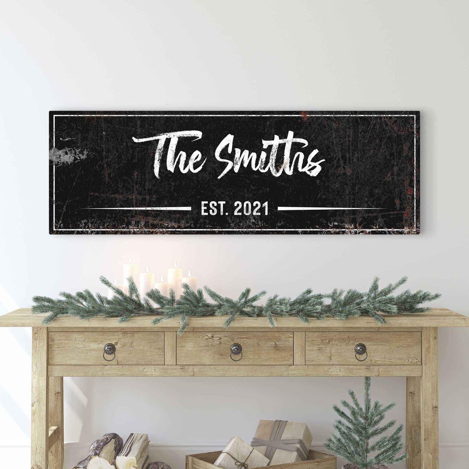 Family Rustic Sign II