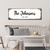 Rustic Family Name Sign