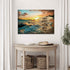 Family Name Ocean Sunset Sign