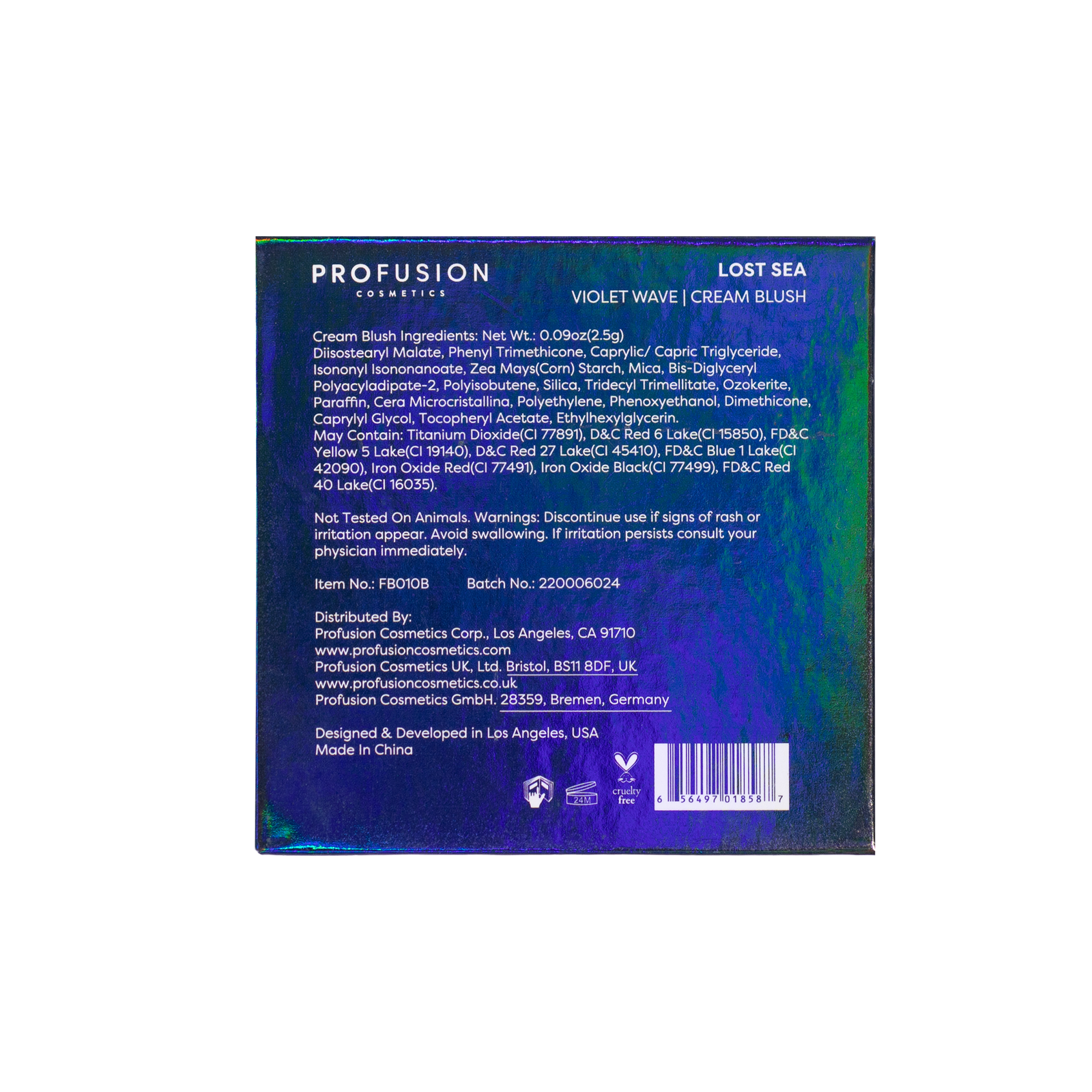 Sea Witch Cream Blush - Violet Wave