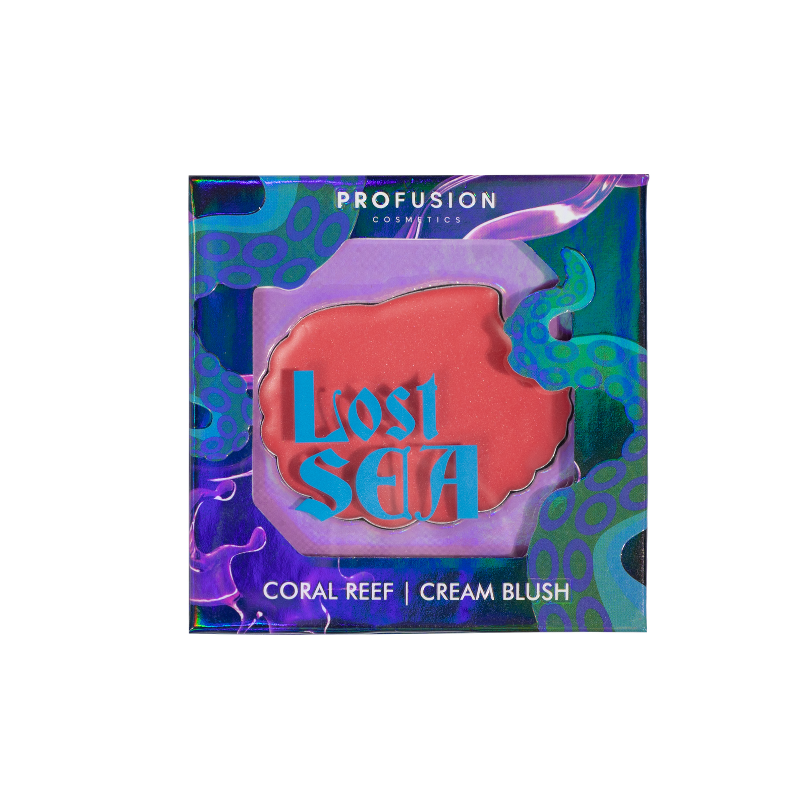 Lost Sea Shell Shaped Cream Blush - Coral Reef