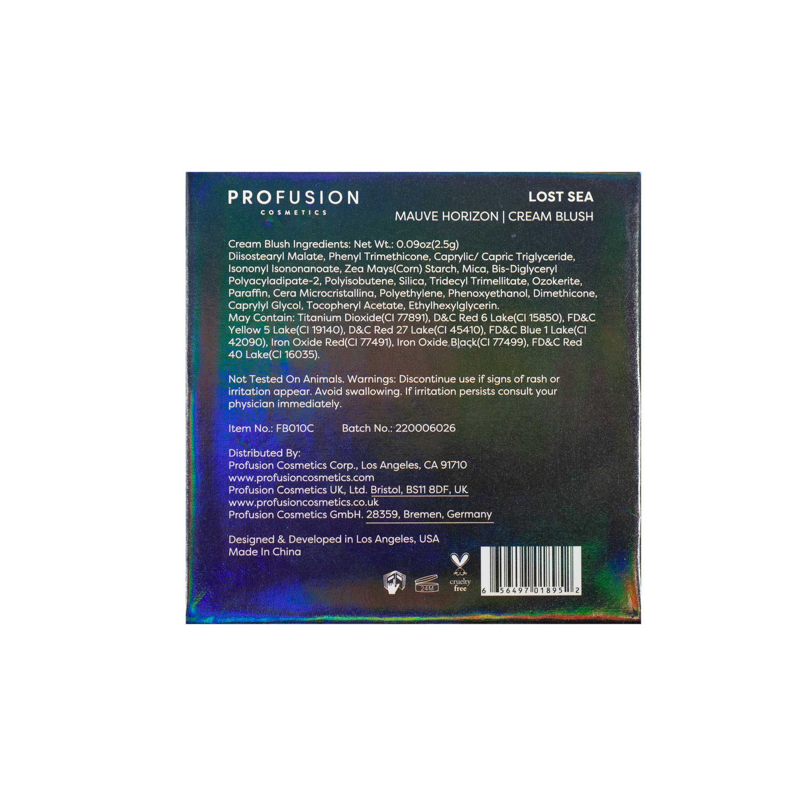 Sea Witch Cream Blush - Mauve Horizon