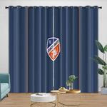 FC Cincinnati Curtains Blackout Window Drapes Room Decoration
