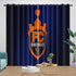 FC Cincinnati Curtains Blackout Window Drapes Room Decoration