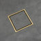 Brushed Gold stainless floor drain 6x6inch
