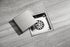 Brushed nickel stainless floor drain 6x6inch