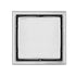 Brushed nickel stainless floor drain 6x6inch