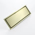 Brushed Gold stainless floor drain 11.8inch x 4.3 inch