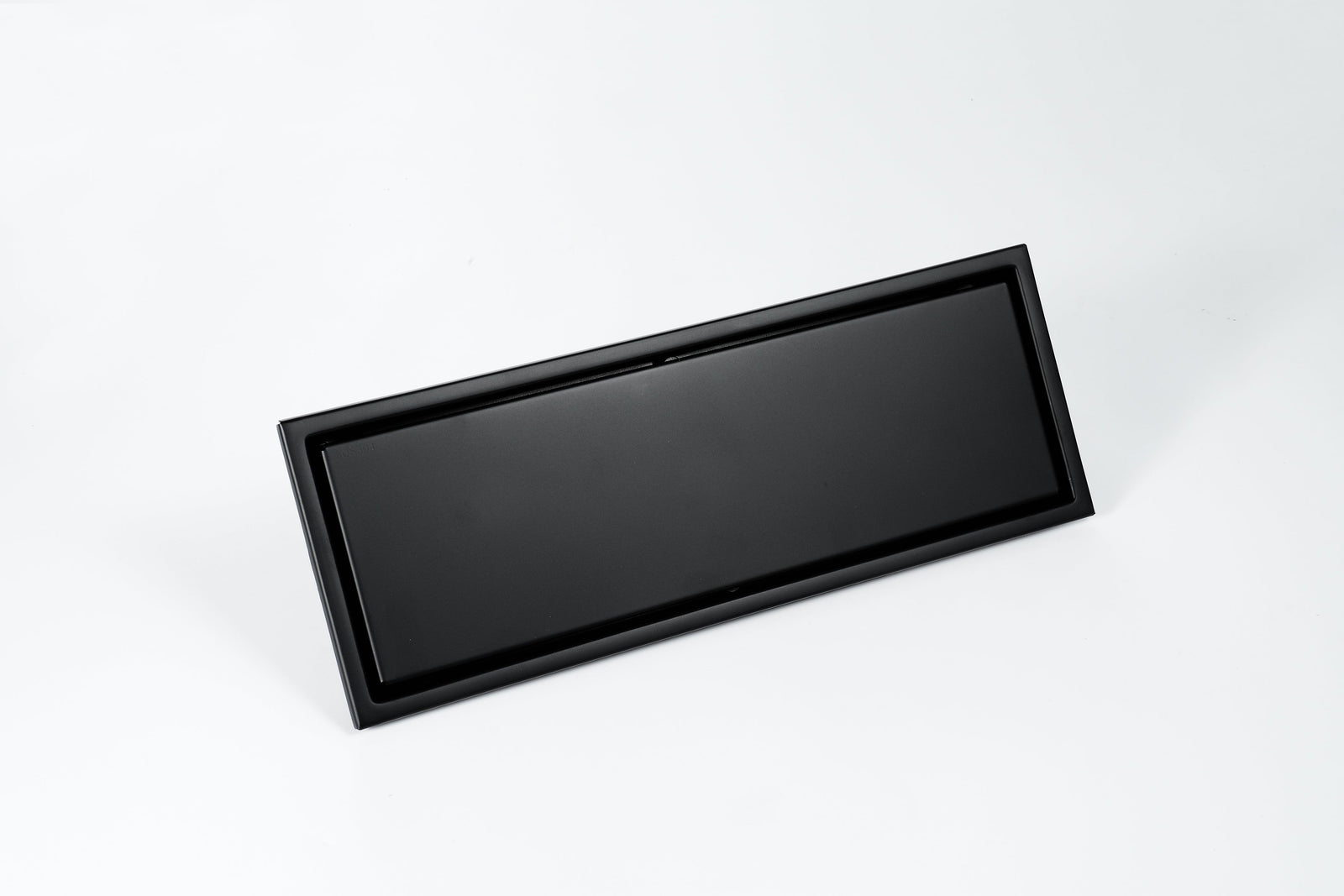 Matte Black stainless floor drain 11.8inch x 4.3 inch