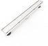 Brushed nickel Linear shower drain stainless steel material 24 inch with tile insert 2-in-1 cover with hair strainer and adjustment feet
