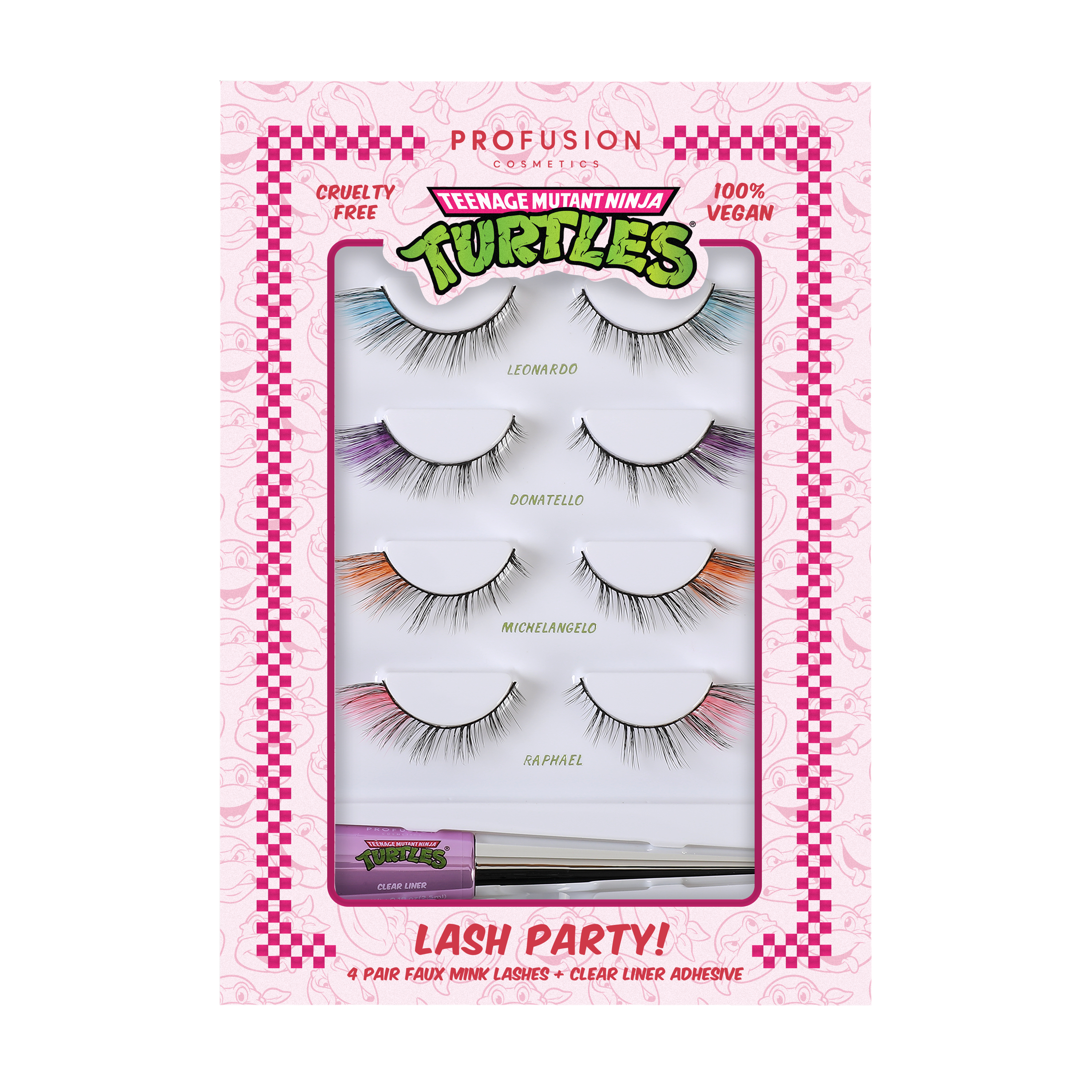 TMNT | Lash Party 4 Pair Set