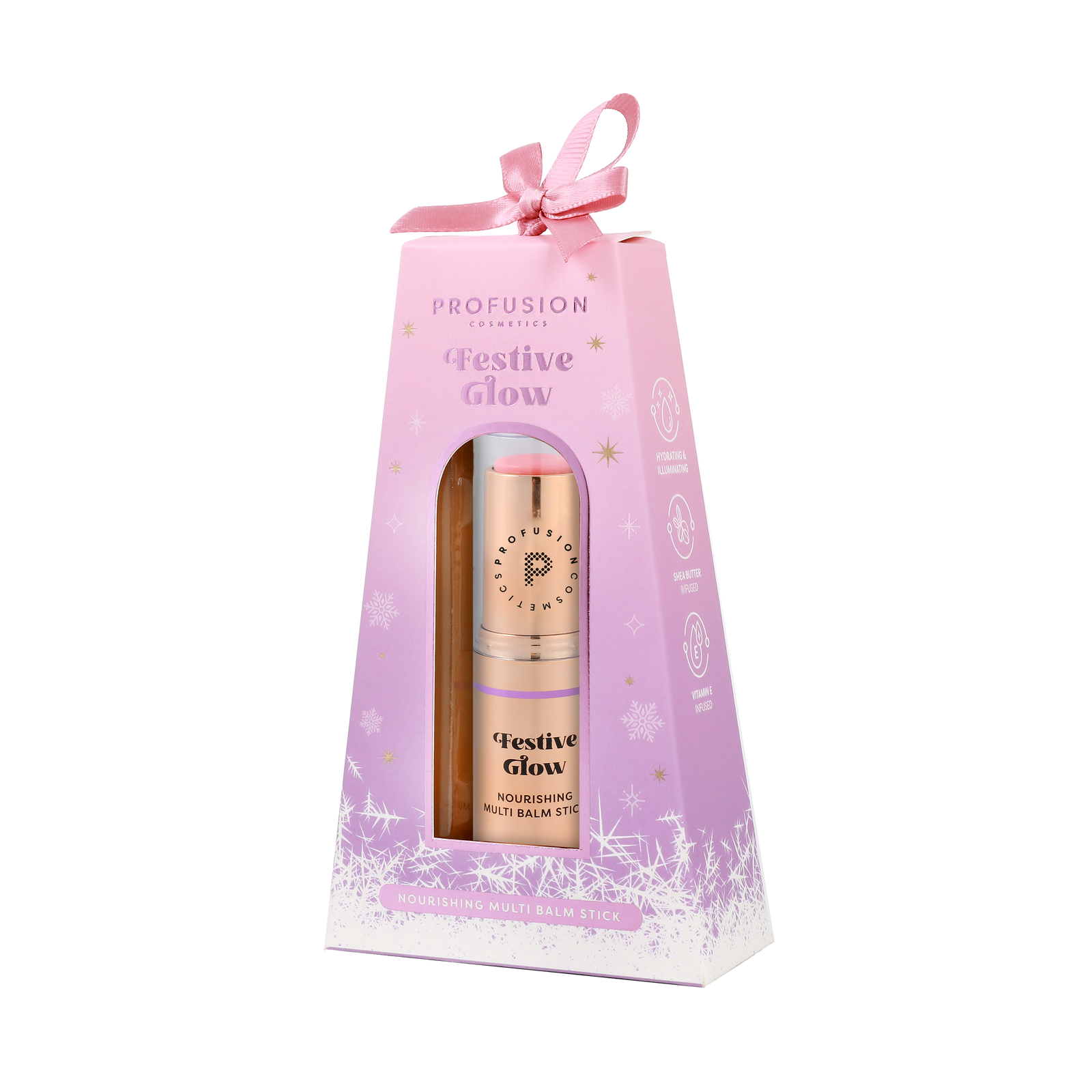 Frosted Snow Sparkle | Festive Glow Nourishing Multi Balm Stick