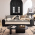 Vertical Stripes Sectional Sofa Cover Slipcover - Non-Slip, Fits L-Shape Couches