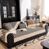 Vertical Stripes Sectional Sofa Cover Slipcover - Non-Slip, Fits L-Shape Couches