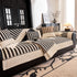 Vertical Stripes Sectional Sofa Cover Slipcover - Non-Slip, Fits L-Shape Couches