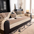 Vertical Stripes Sectional Sofa Cover Slipcover - Non-Slip, Fits L-Shape Couches