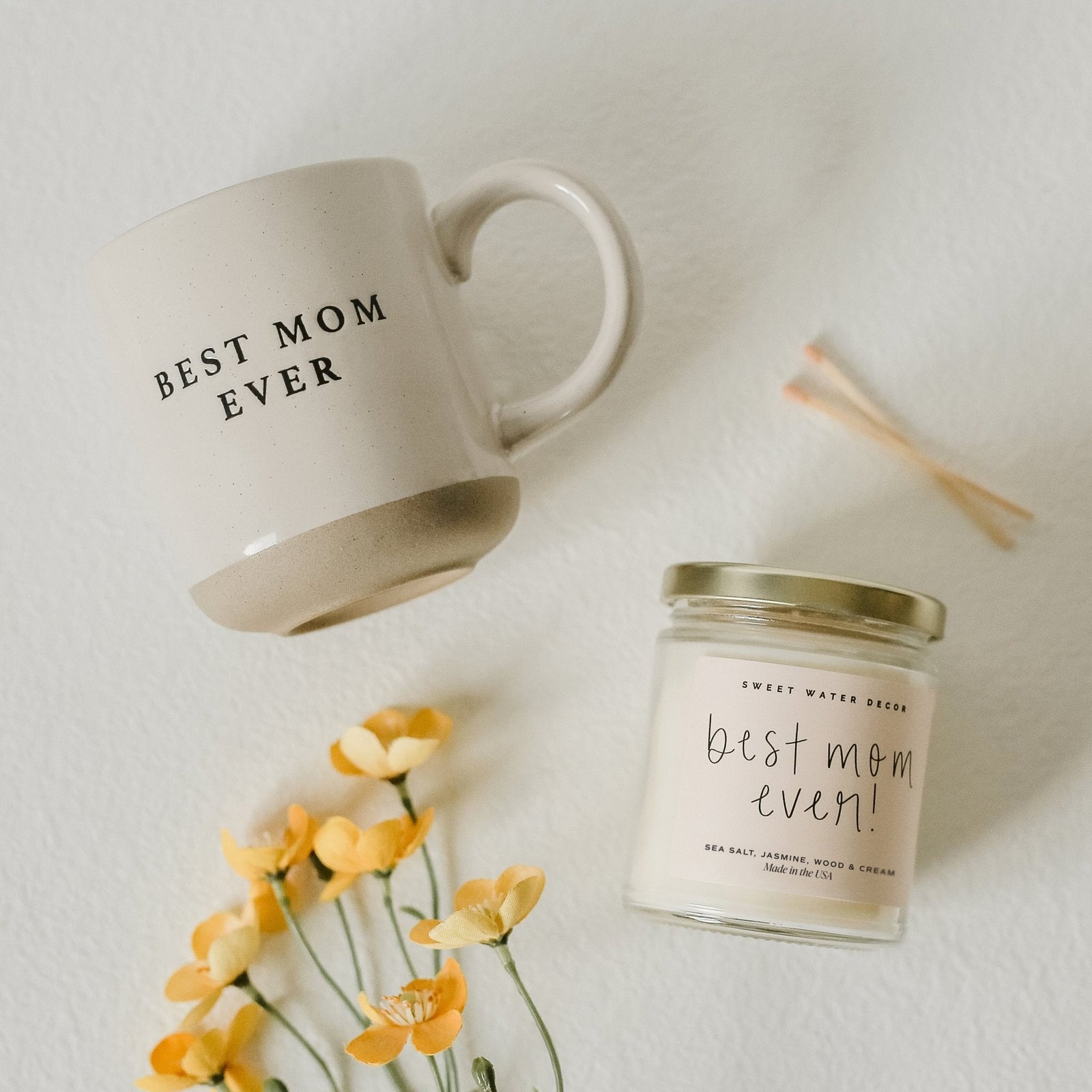 Best Mom Ever! Soy Candle - Clear Jar - 9 oz (Spa Day)